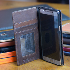 Daviscase Genuine Vintage Leather Book Wallet