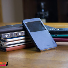 DodoBay Luxury Ultra Slim Thin Fit View Window Flip